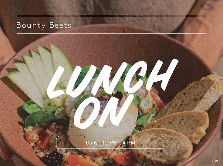 Bounty Beets Dubai Healthy Café & Restaurant Mina Seyahi